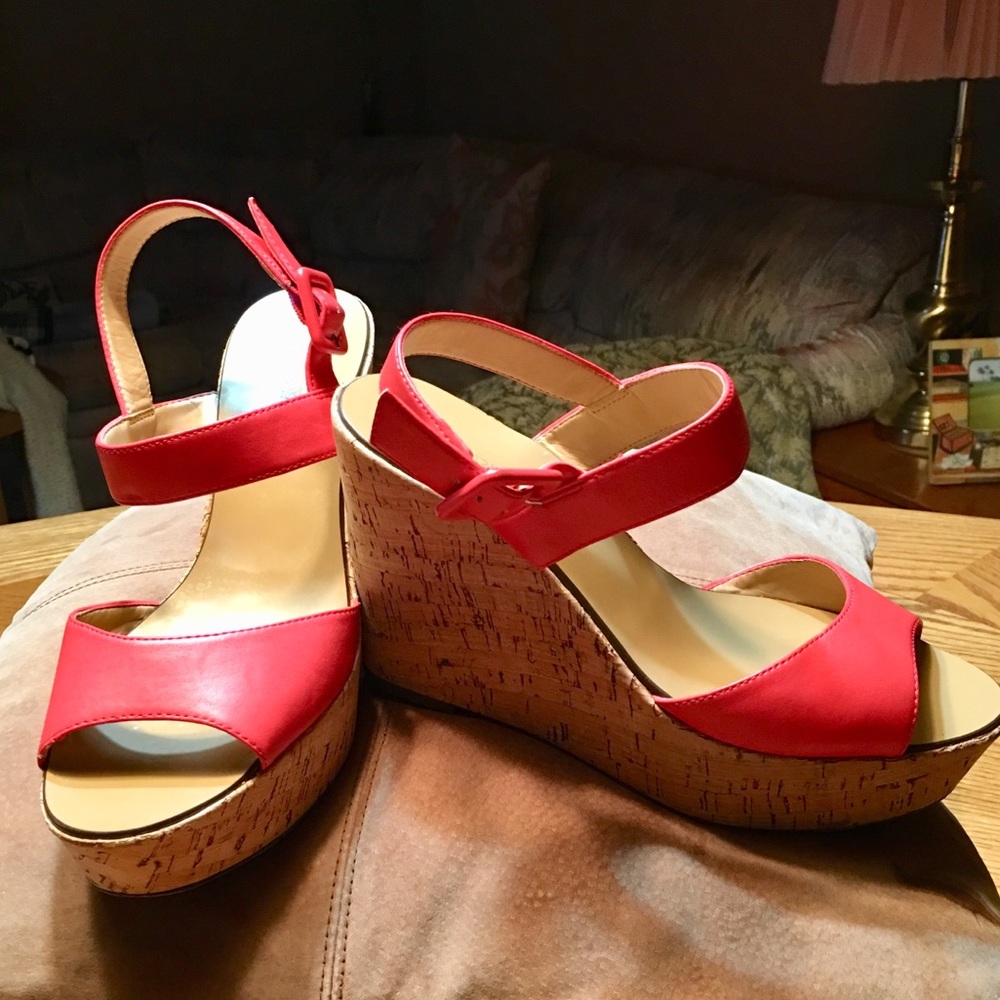 J.CREW LEATHER UPPER SANDALS