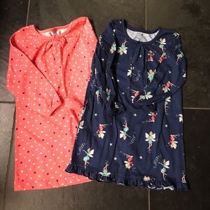 Carters toddler girl size 2/3 nightgowns