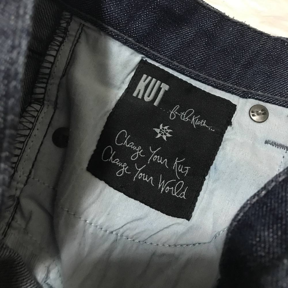 KUT from the cloth, dark wash jean - Picture 5 of 8