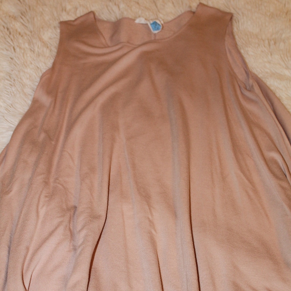 Peach Shift Dress