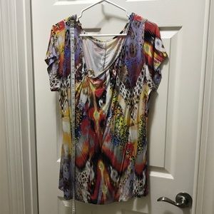 ➕5 for $20 Leopard type print blouse