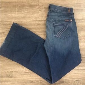 7 For all mankind dojo jeans Sz 29 x 30"