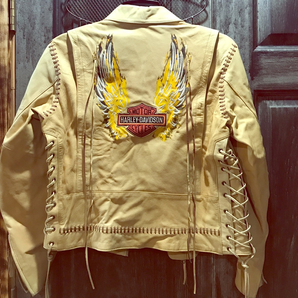 Women’s Harley Davidson motorcycle jacket