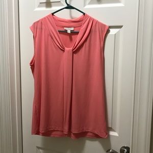 ➕5 for $20 Sleeveless Salmon color blouse