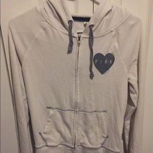 Victoria's Secret zip up sweater.