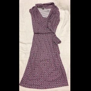 Faux Wrap Nursing Dress