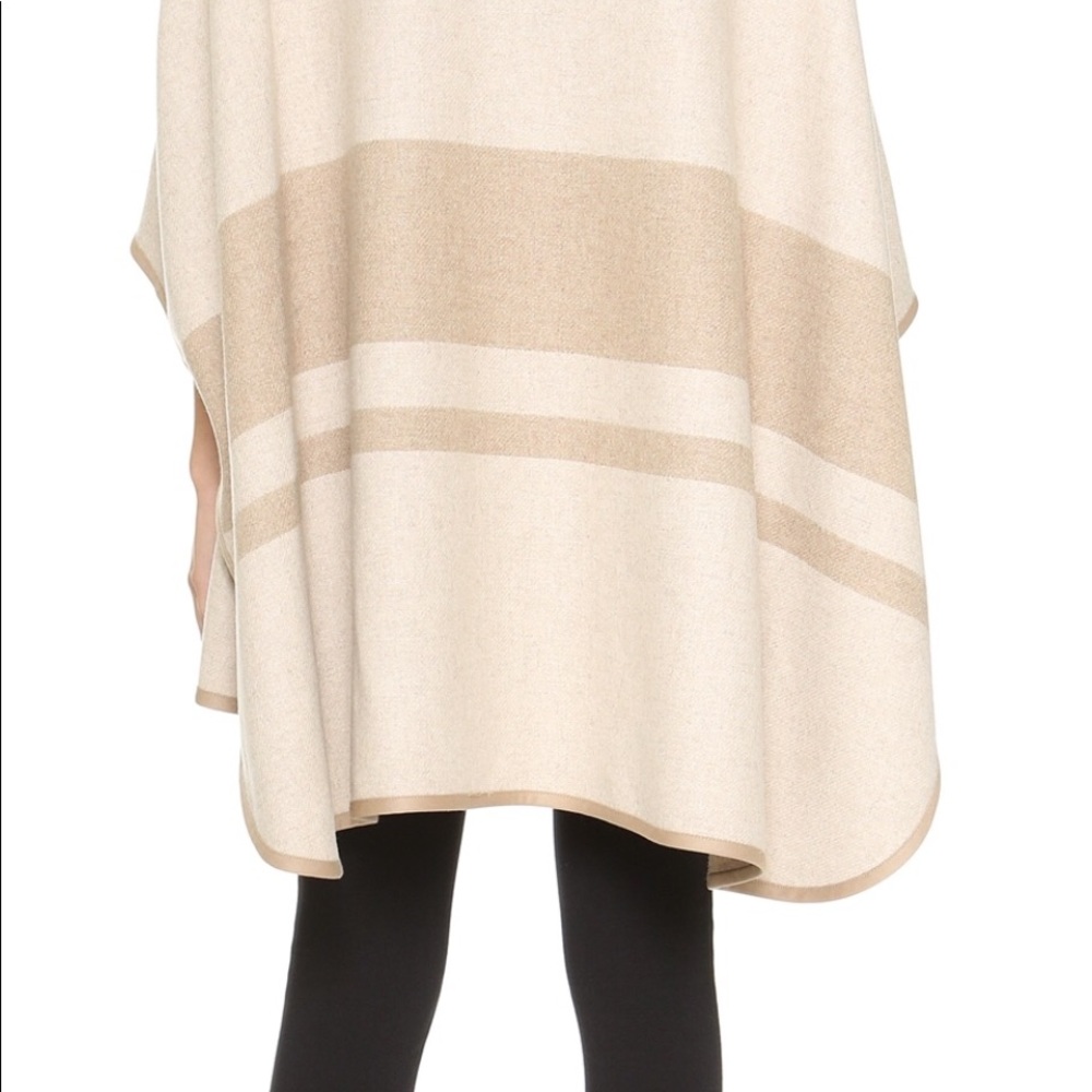 NWT! $745! Vince Wool Blend Cape M/L Coat Jacket - Picture 4 of 8