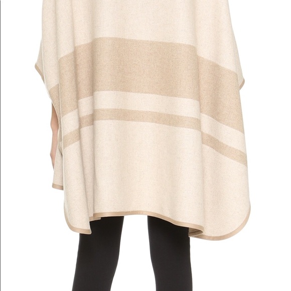 NWT! $745! Vince Wool Blend Cape M/L Coat Jacket - Picture 4 of 8