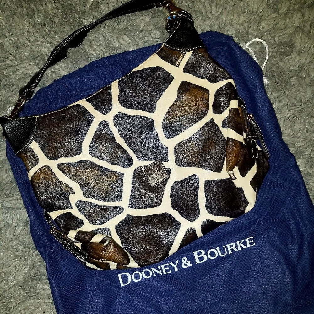 Dooney & Bourke's Medium Giraffe Hobo Print Bag