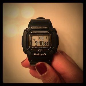 Baby G 20th anniversary black watch