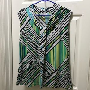 ➕5 for $20 Multi color sleeveless blouse
