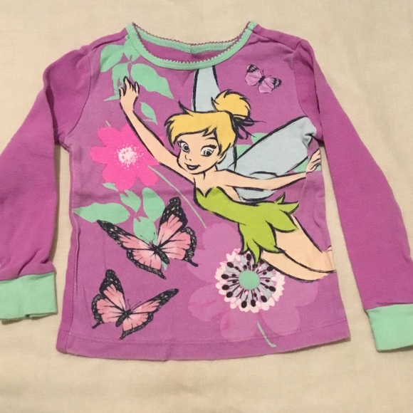 Disney Other - Purple long sleeved tinker bell t
