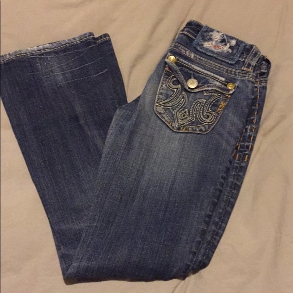 MEK jeans.