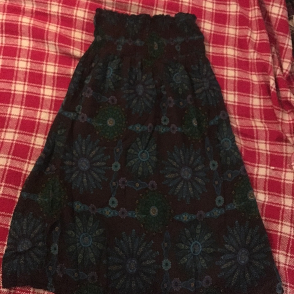 Boho patterned skirt