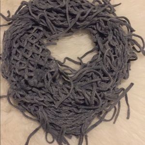 Gray scarf