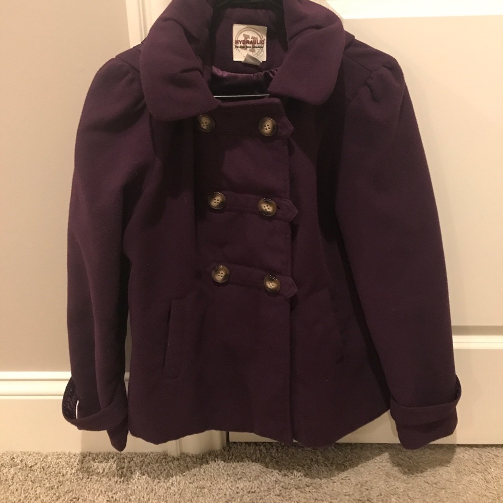 Purple Peacoat