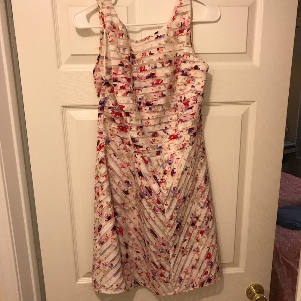 Jessica Simpson White Floral Dress Size 12