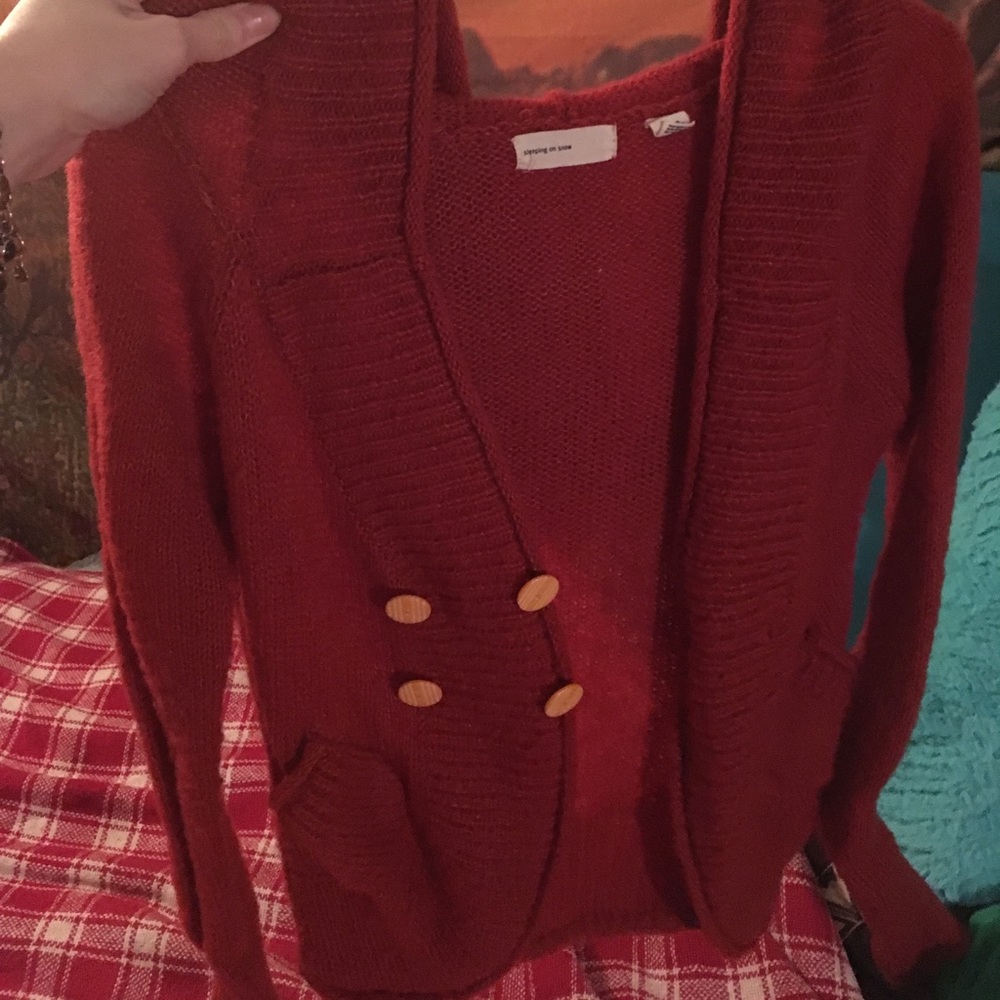 Burnt orange Cardigan