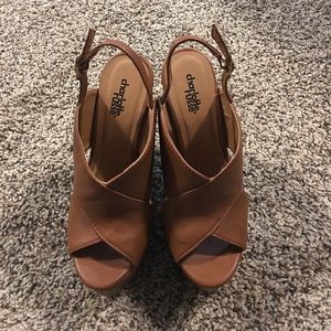 Size 7 wedge heels