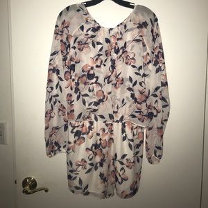 Two Arrows floral romper