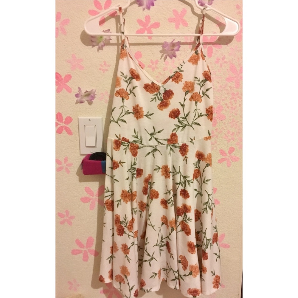 Floral fit&flare dress