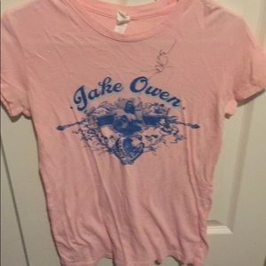 Jake Owen autograph shirt.