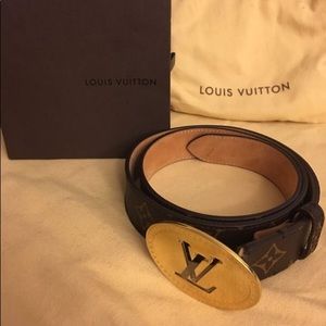 Authentic LV woman belt