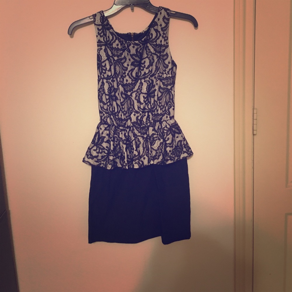 Peplum dress