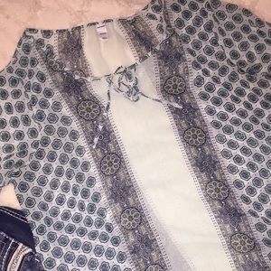 Old Navy Chiffon, Sheer Blouse