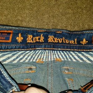 Rock revival jeans size 24 free shipping!