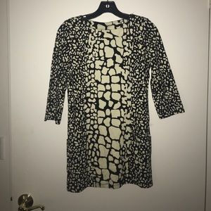 J. McLaughlin black and white top