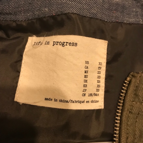 Life in Progess F21 | Army Jacket - Picture 2 of 2