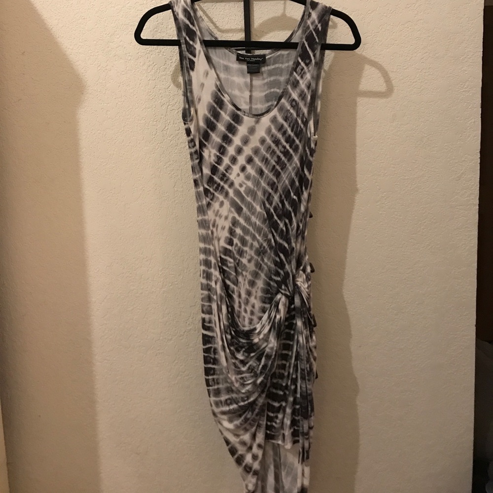 Tie dye dress.