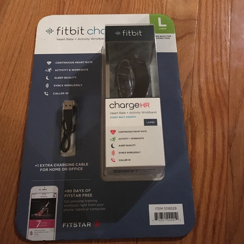 Fitbit charge HR: large