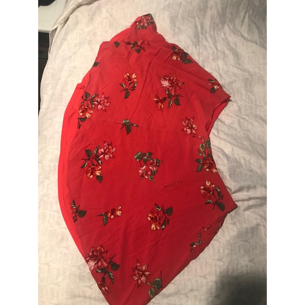 Plus size skater skirt