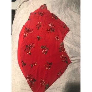 Plus size skater skirt