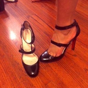 Christian Louboutin sexy black heels