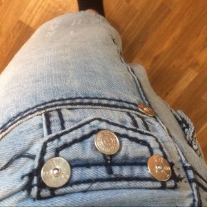 True religion jean shorts