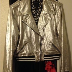 Leather True Religion jacket