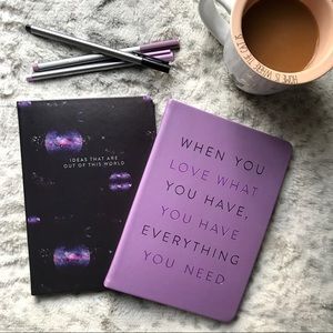 Set of 2 NEW Notebooks