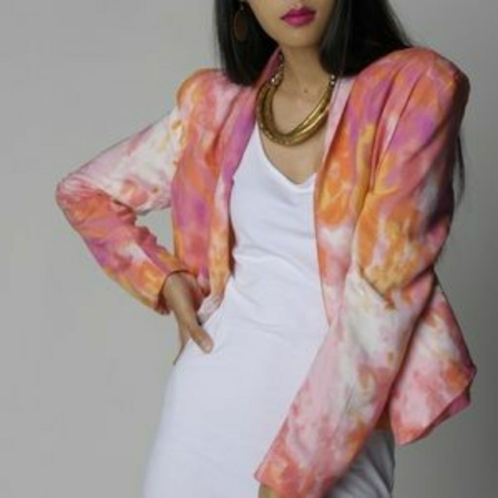 Jessica Simpson Tie Dye Blazer