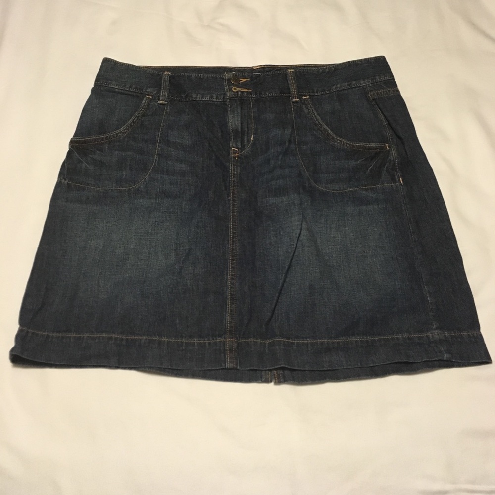 Old Navy Size 14 petite jean skirt