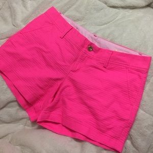 hot pink shorts