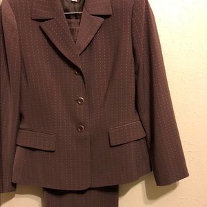 Brown Pant Suit