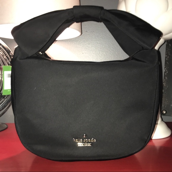 🎁 Gorgeous New Kate Spade Black Bow Bag 🎀 - Picture 2 of 7