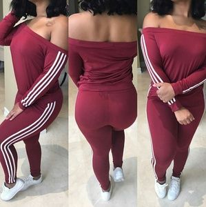 Black pants set