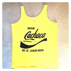 Beba cachaca Brazilian vintage tank