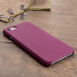 iPhone 8 / 8+ Genuine Leather Snap-on Case