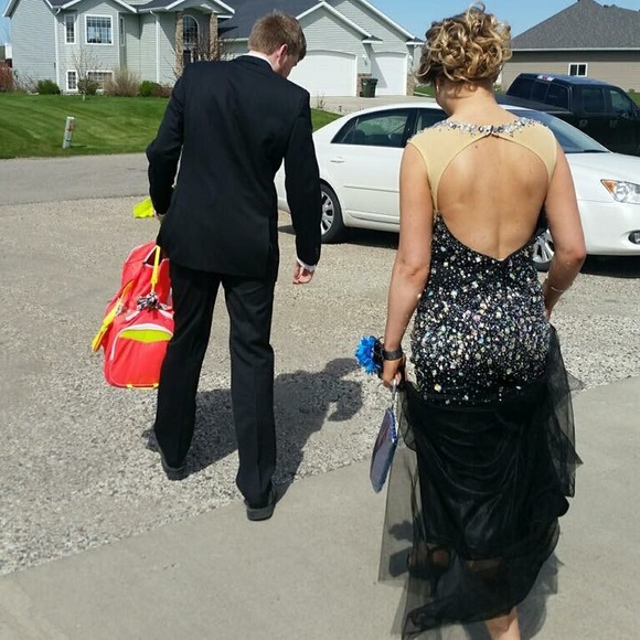 Black Prom Dress - Picture 4 of 5