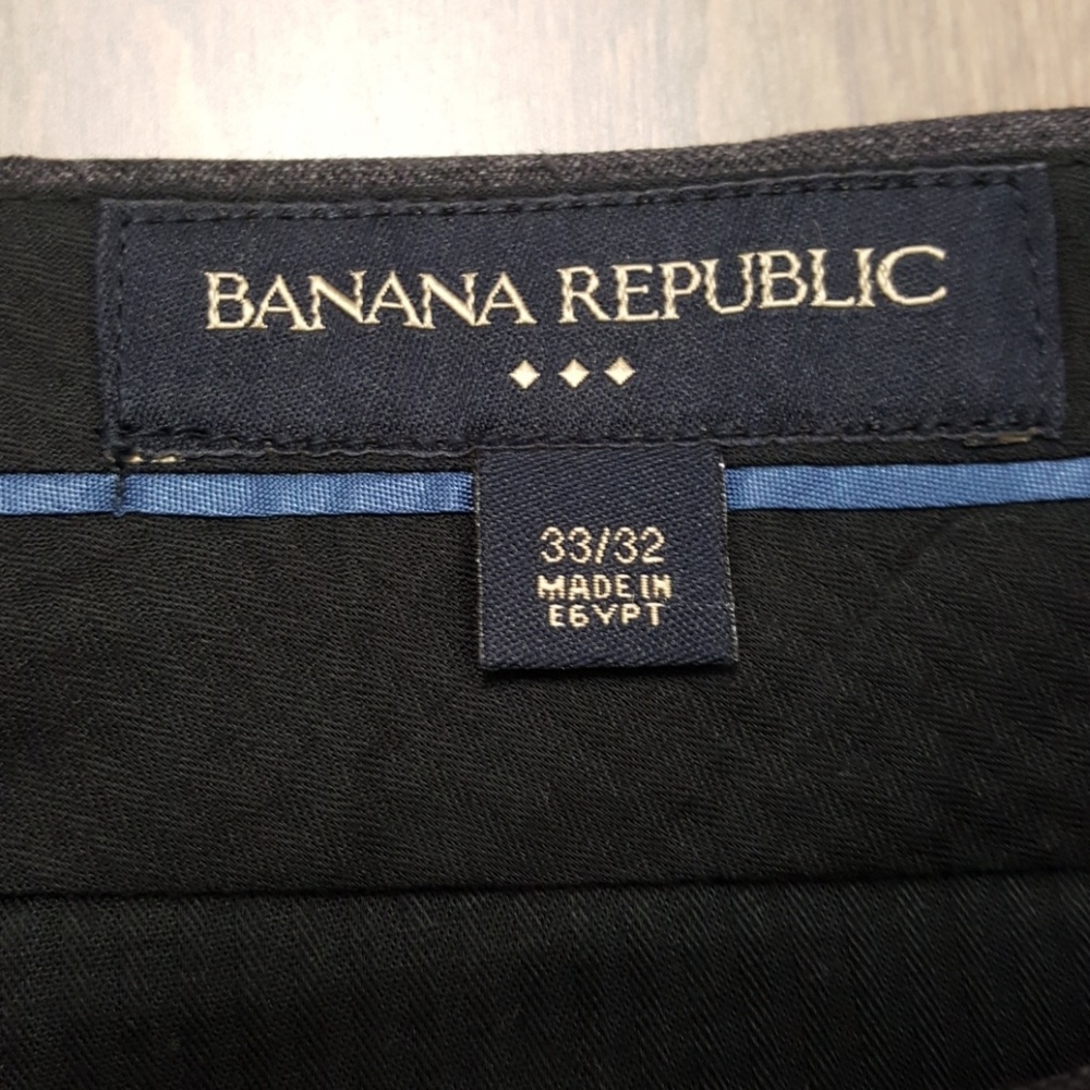 Men's gray Banana Republic Tailored Fit pants - Picture 6 of 6